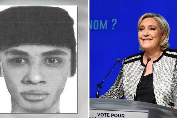 Sur Twitter, Marine Le Pen a relayé le 4 juin le portrait robot de l'homme suspecté d'avoir tué le jeune Kévin à Mourmelon-le-Grand, le présentant, sans preuve, comme étant "issu de l'immigration". Un tweet, effacé depuis, qui a entraîné une cascade de réactions xénophobes sur les réseaux sociaux.