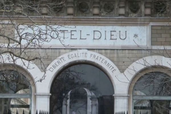 L'Hôtel-Dieu, ce vendredi 29 janvier.