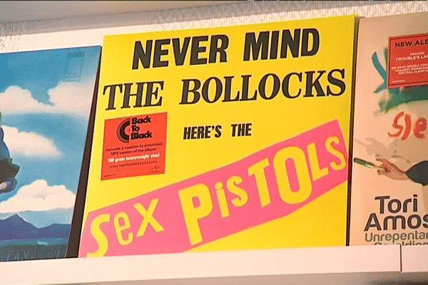 Un vinyle des Sex Pistols