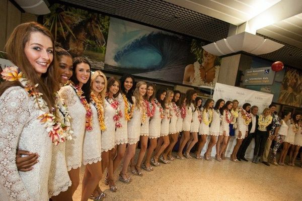 Les miss en lisse et en vadrouille à Tahiti.