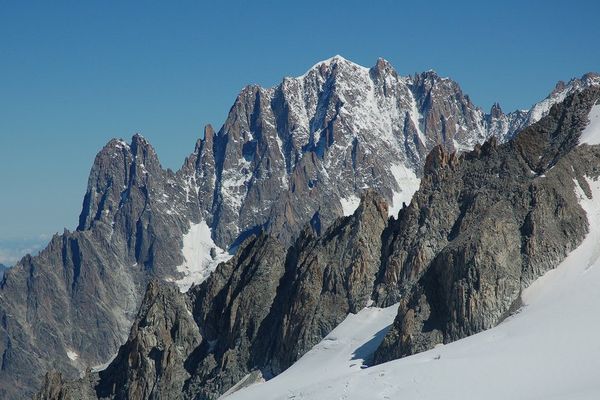 L'Aiguille Verte.