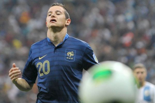 Florian Thauvin, sous la maillot de l'équipe de France U20. Bientôt au LOSC ? 