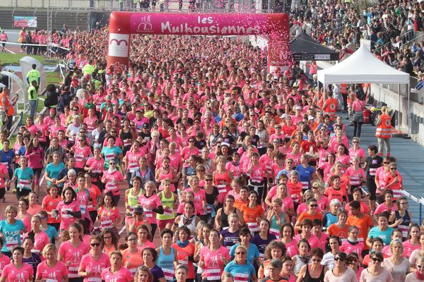 10h08 : 8000 coureuses s'élancent dans les rues de Mulhouse