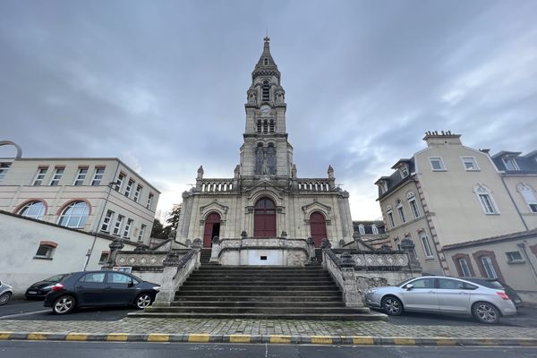 L'église Sainte-Geneviève de Reims, le 9 décembre 2021.