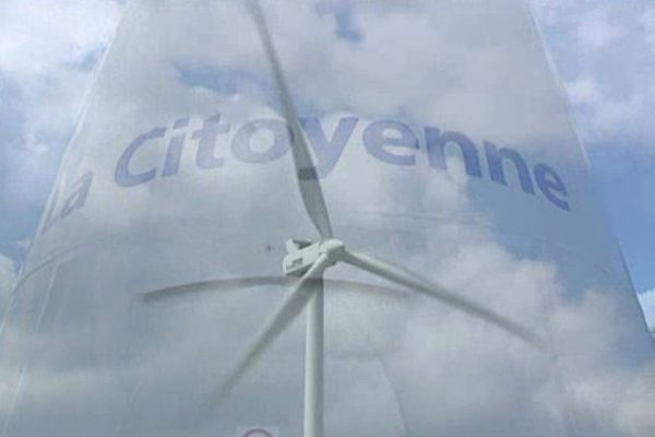 L'éolienne a été baptisée " La citoyenne".