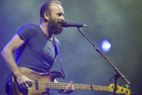 Sting en concert aux Eurockéennes de Belfort