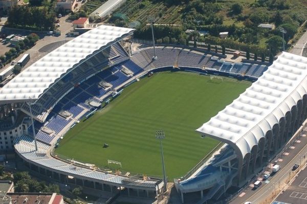 Le stade Armand-Cesari, à Furiani (Haute-Corse)