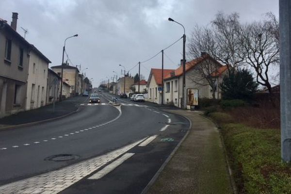 L'avenue de Nantes, à Niort, où se sont déroulés les faits