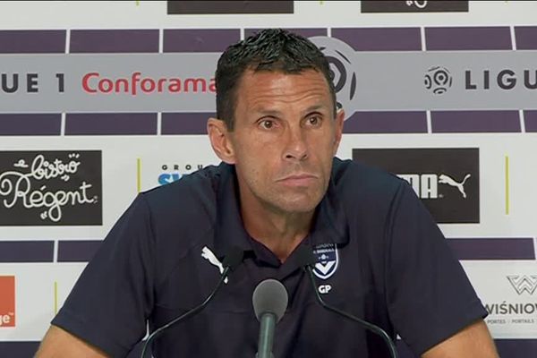 Gustavo Poyet, lors de la conférence de presse hier soir, a passé un coup de gueule devant les journalistes suite au départ de l'attaquant Gaëtan Laborde.