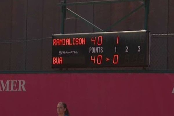 La jeune Irina Ramialison est venue à bout de l’Argentine Tatiana Bua 6-1 7-6 (6)