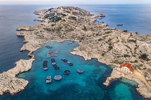 L'archipel du Frioul se situe au large de Marseille.