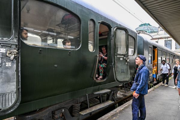 A Périgueux, les amateurs de trains pourront admirer un monument historique roulant : une locomotive à vapeur de 1919.