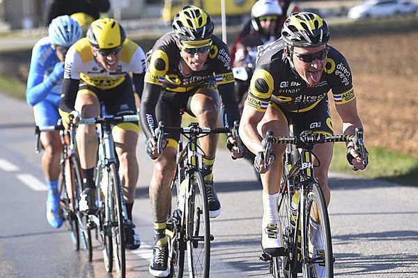 Thomas Voeckler et Sylvain Chavanel (Direct Energie)