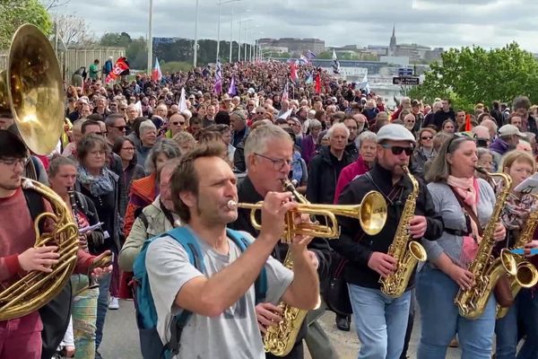 Manifestation du 1er mai à Brest