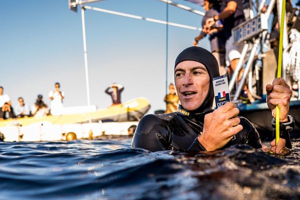 Le Marseillais Morgan Bourc'his est sacré champion du monde en poids constant sans palme.