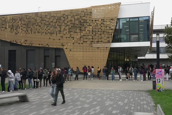 Le campus de l'UGA, à Saint-Martin-d'Hères