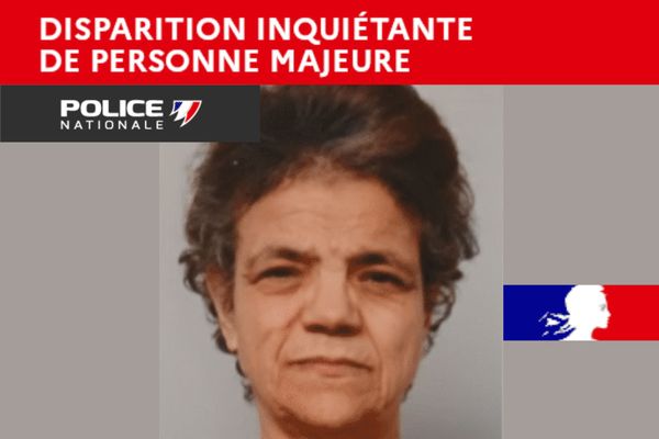 Nadia-Zoulika, 66 ans est portée disparue depuis le 3 mars.