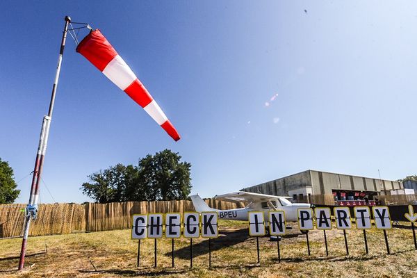 Le festival Check in party s'installe à nouveau sur l'aérodrome de Guéret Saint-Laurent