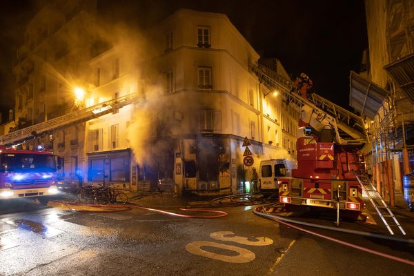 Un incendie s'est déclaré dans un restaurant du 14e arrondissement le 2 mai. 