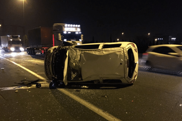 L'accident a eu lieu à 6h30 sur la rocade toulousaine