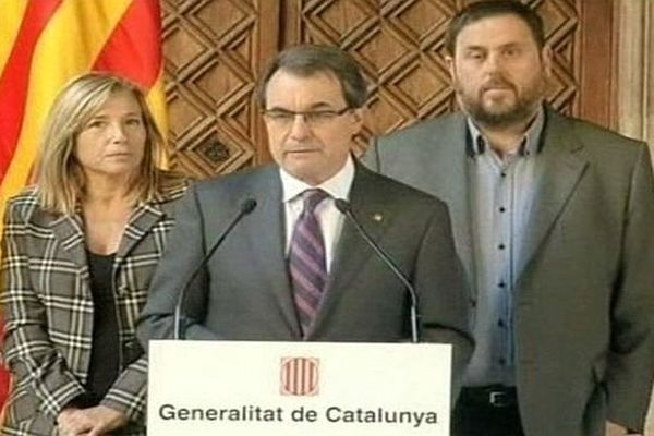 Le président Artur Mas a pris sa décision rapidement.