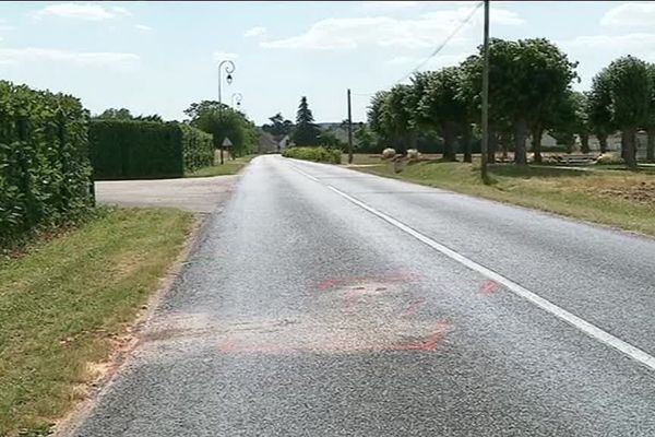 Un piéton a été mortellement fauché par un automobiliste, dans la nuit du samedi 7 au dimanche 8 juillet, sur cette route à la sortie de Gisy-les-Nobles (Yonne)