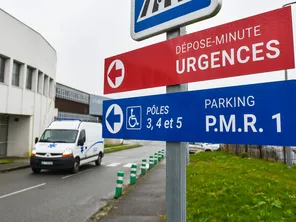 Hôpital de Brest, service des urgences de la Cavale Blanche