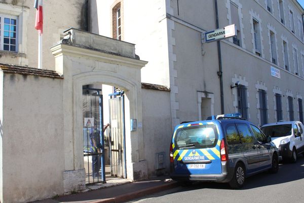 La gendarmerie de Romorantin.