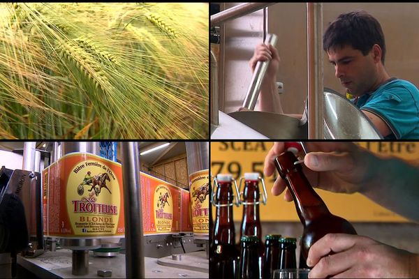 Chaque année, 10 hectares d'orge cultivés par la ferme de l'être Soyer sont dévolus à la fabrication d'une bière artisanale