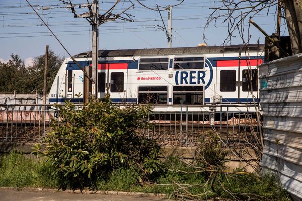 Un train du RER A en avril 2021 (illustration).