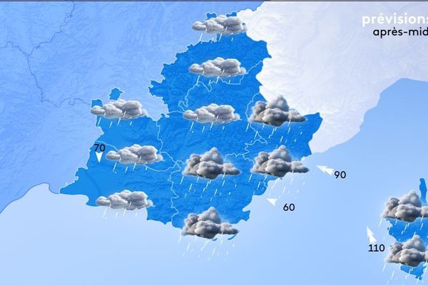 La météo du lundi 29 octobre dans l'après-midi