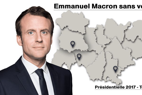 Trois communes d'Auvergne-Rhône-Alpes n'ont pas accordé la moindre voix à Emmanuel Macron à l'occasion du 1er tour de l'élection présidentielle 2017.