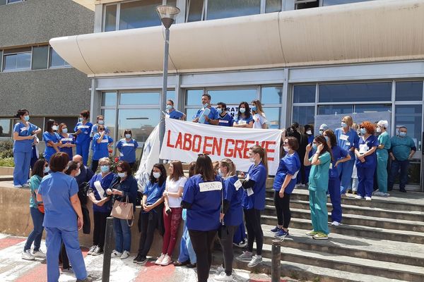 L'appel à la grève des techniciens de laboratoire était nationale ce mardi 18 mai.