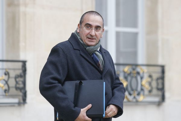 Laurent Nuñez, secrétaire d'Etat auprès du ministre de l'Intérieur à la fin du conseil des ministres dans la cour de l'Elysée, à Paris, le 06 février 2019.