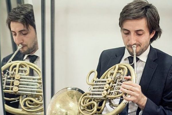 Joël Lasry est l'un des brillants cornistes du  Laetonium Horn Quartet