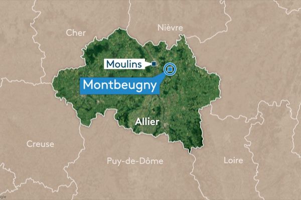 Vendredi 1er novembre, un homme a perdu le contrôle de sa moto à Montbeugny, dans l’Allier