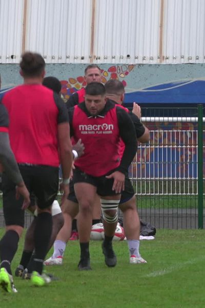 Les joueurs du Biarritz olympique sont de retour à l'entrainement pour la saison 2024/2025