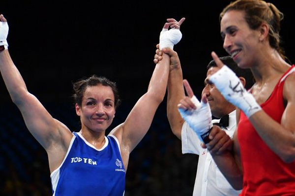 La boxeuse d'Aubervilliers qualifiée pour la finale lors des JO de Rio août 2016