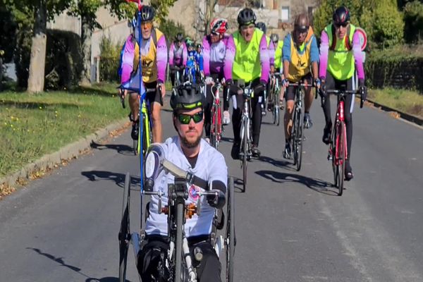 L'handi Tour de France du Niortais Franzy Rabin