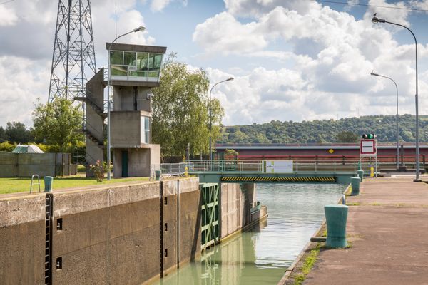 L'Ecluse Le Corbusier à Kembs (Haut-Rhin) va bénéficier d'une aide de 30 000 euros supplémentaires pour sa rénovation.