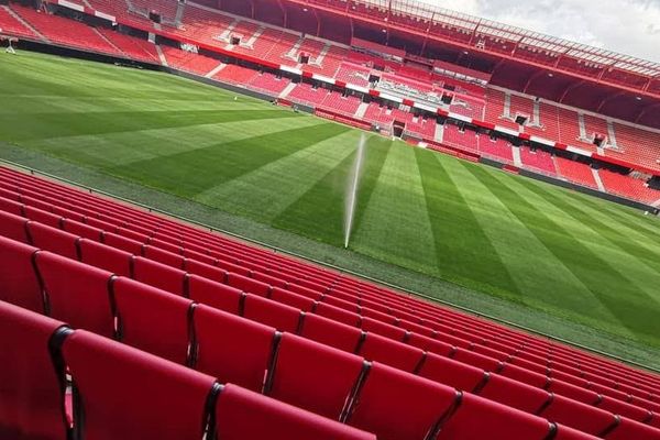 Le Stade du Hainaut à Valenciennes.