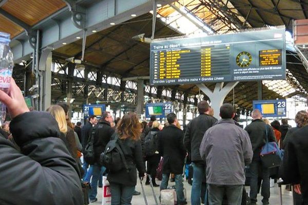 La gare Saint Lazare