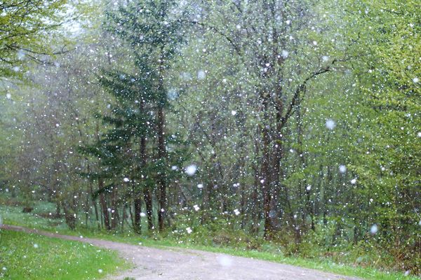 Le ciel est couvert avec de fréquentes averses