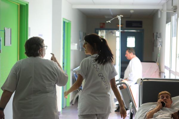 Les urgences du centre hospitalier de Compiègne (Oise), en juin 2019 (photo d'illustration).