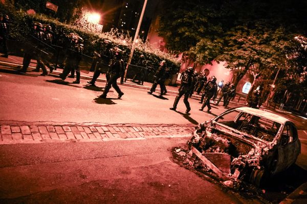 Violences urbaines à Nanterre ce 1er juillet.