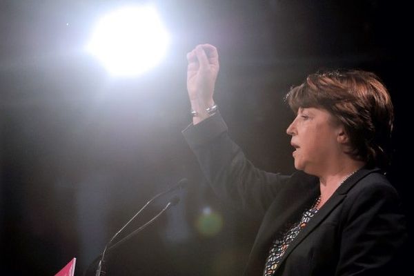 Martine Aubry en mai dernier.