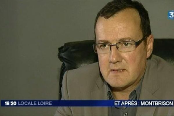 Christophe Bazille, maire DVD de Montbrison / mars 2014