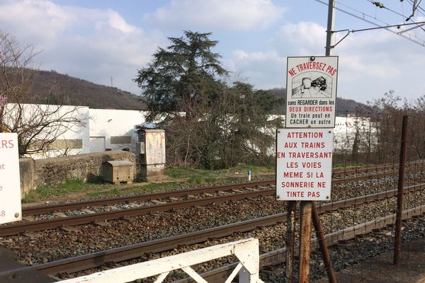 La victime a été happée à hauteur de ce passage piéton.