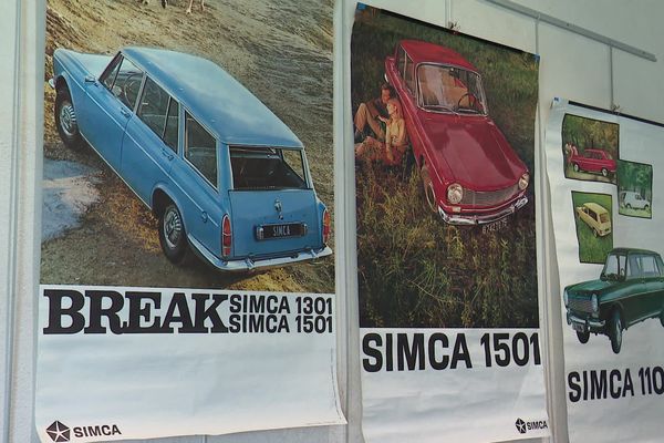 L'exposition Simca est à voir jusqu'au 31 janvier à Esnandes.