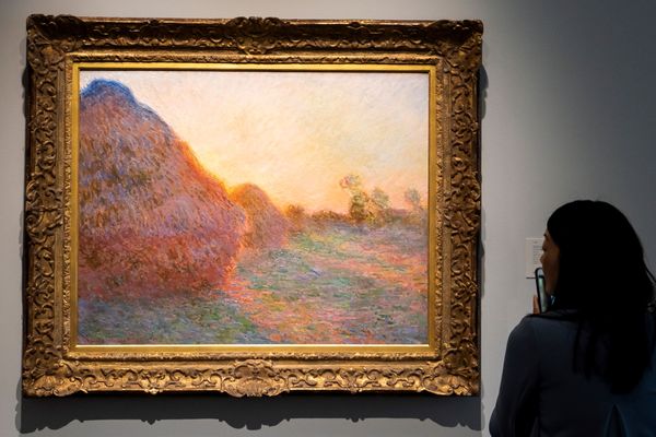 Ces meules flamboyantes au crépuscule ont été adjugées 110 millions à la vente Sotheby's à New York